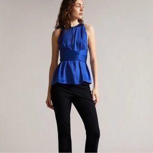 Ted Baker London Mikelle Self Tie Halter Cami - Worn Once